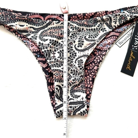 NWT Gypsy 05 Sand Reversible Boho Cheeky Swim Bikini Bottom - Picture 8 of 9